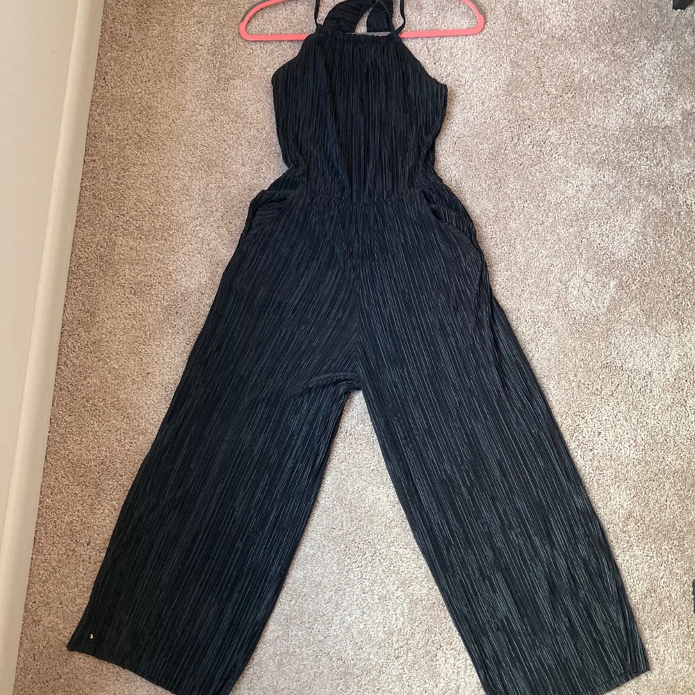 H&M Divided pleated black jumpsuit